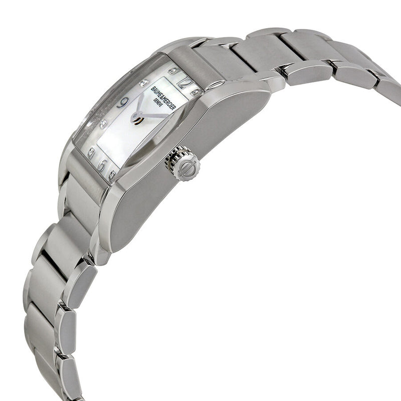 Baume and Mercier Hampton Mother of Pearl Diamond Dial Ladies Watch #10050 - Watches of America #2