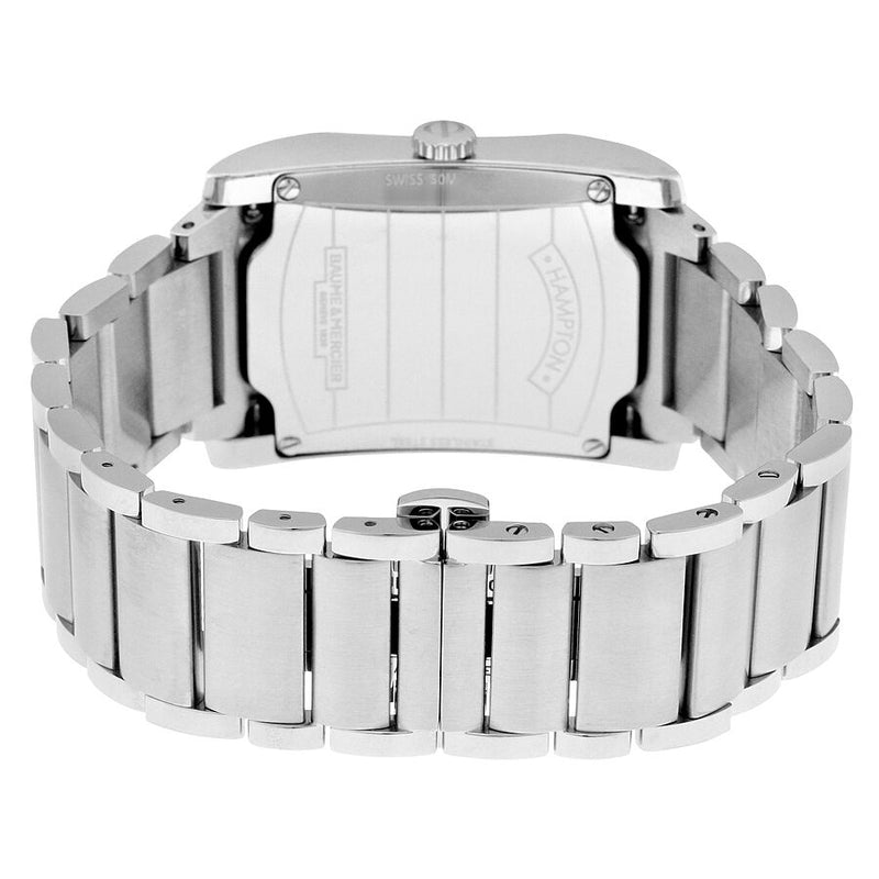 Baume and Mercier Hampton Silver Dial Diamond Ladies Watch 10023#A10023 - Watches of America #3