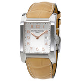 Baume and Mercier Hampton Silver Dial Ladies Watch #10081 - Watches of America