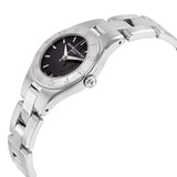 Baume and Mercier Linea Black Dial Ladies Watch + Additional Strap#10010 - Watches of America #2