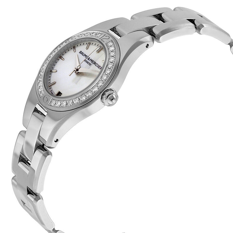 Baume and Mercier Linea Diamond Ladies Watch #10013 - Watches of America #2