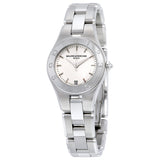 Baume and Mercier Linea Silver Dial Ladies Watch + Additional Strap#10009 - Watches of America