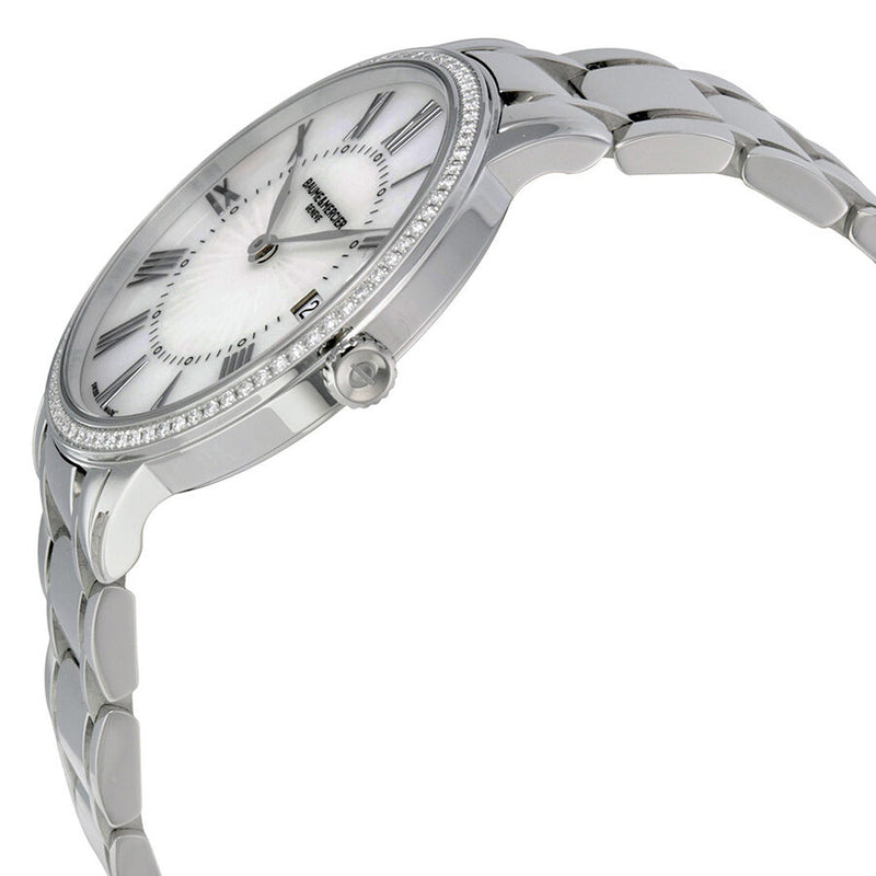 Baume and Mercier Mother of Pearl Dial Diamond Ladies Watch MOA#10227 - Watches of America #2