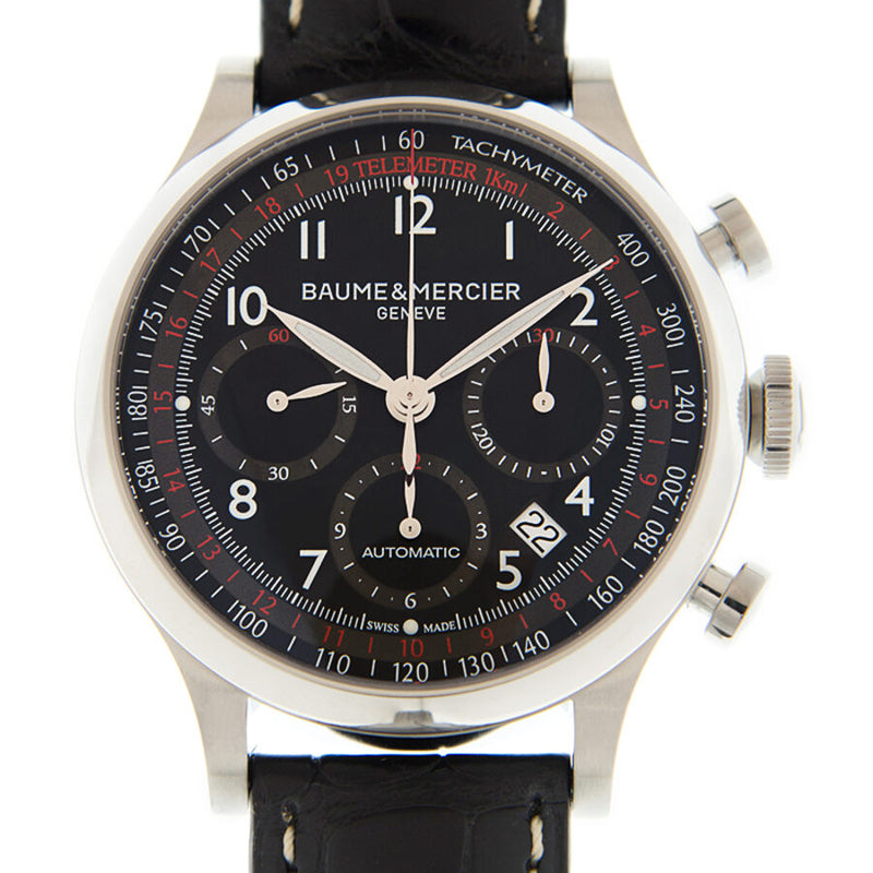Baume et Mercier CAPELAND Black Dial Unisex Watch #M0A10042 - Watches of America #2
