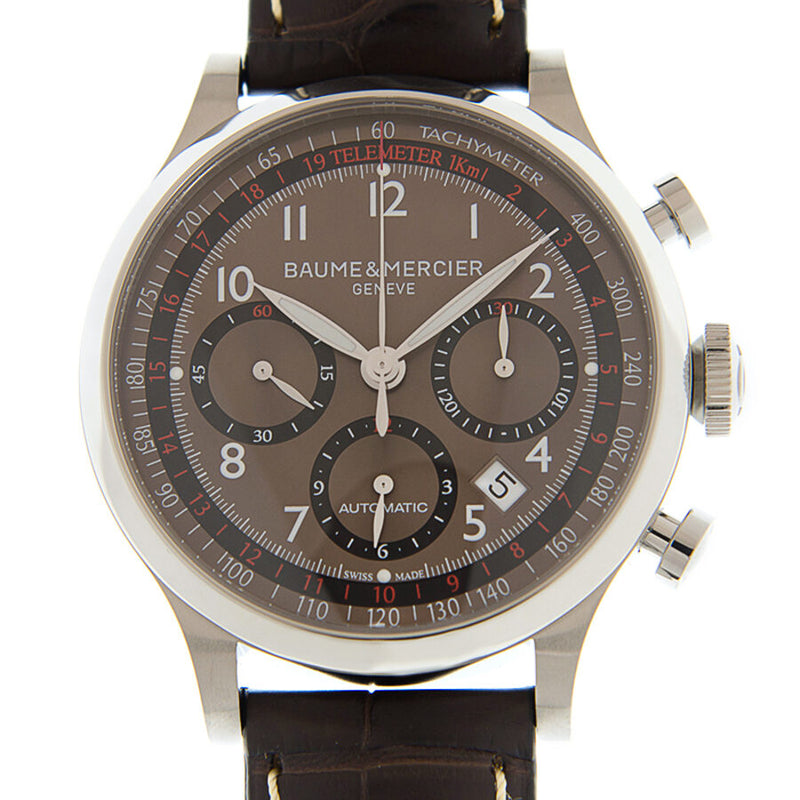 Baume et Mercier CAPELAND Brown Dial Unisex Watch #M0A10043 - Watches of America