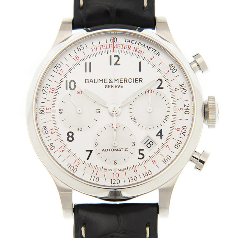 Baume et Mercier CAPELAND White Dial Unisex Watch #M0A10046 - Watches of America
