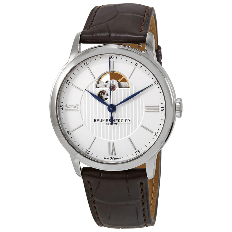 Baume et Mercier Classima Automatic Silver Dial Men's Watch #10524 - Watches of America