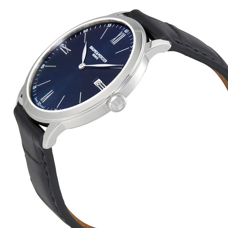 Baume et Mercier Classima Blue Dial 40mm Men's Watch #MOA10324 - Watches of America #2