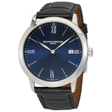 Baume et Mercier Classima Blue Dial 40mm Men's Watch #MOA10324 - Watches of America