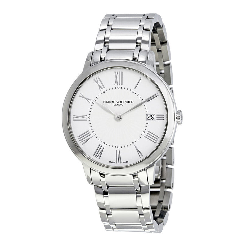 Baume et Mercier Classima White Dial Ladies Watch 10261#MOA10261 - Watches of America