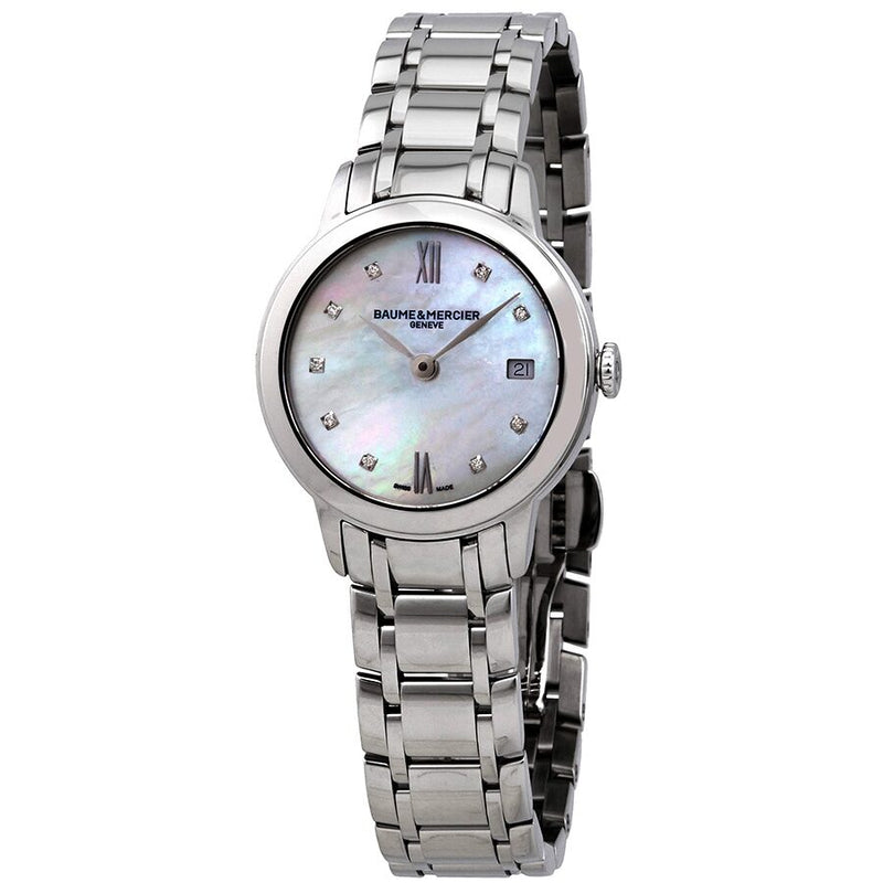 Baume et Mercier Classima Quartz Diamond Ladies Watch #10490 - Watches of America