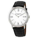 Baume et Mercier Classima White Dial 40mm Men's Watch #10323 - Watches of America