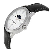 Baume et Mercier Classima White Dial Moonphase Men's Watch 10219 #MOA10219 - Watches of America #2