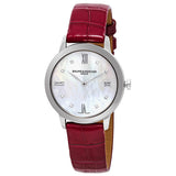 Baume et Mercier Classima White Mother of Pearl Dial Ladies Watch #MOA10325 - Watches of America