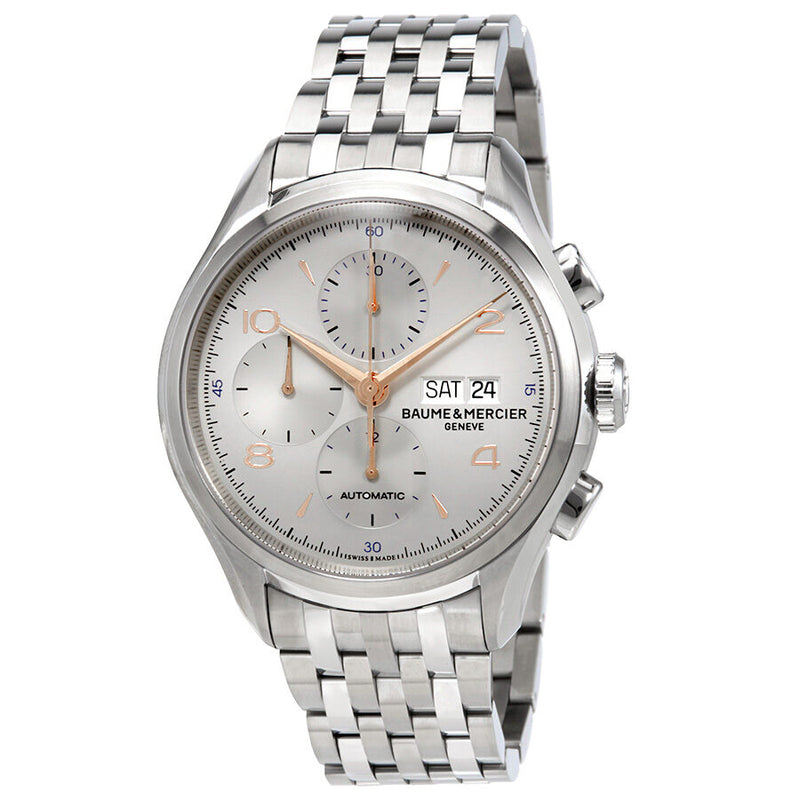 Baume et Mercier Clifton Automatic Chronograph Men's Watch 10130#A10130 - Watches of America