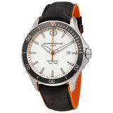 Baume et Mercier Clifton Automatic White Dial Men's Watch #MOA10337 - Watches of America