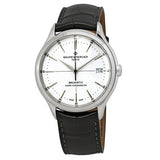 Baume et Mercier Clifton Baumatic 5 Day Chronometer Automatic White Dial Men's Watch #10436 - Watches of America