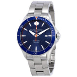 Baume et Mercier Clifton Automatic Blue Dial Men's Watch #MOA10378 - Watches of America