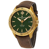 Baume et Mercier Clifton Club Bronze Automatic Green Dial Men's Watch #10503 - Watches of America