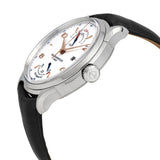 Baume et Mercier Clifton GMT Automatic Power Reserve White Dial Men's Watch #10421 - Watches of America #2