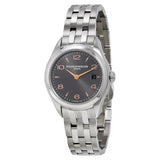 Baume Et Mercier Clifton Grey Dial Stainless Steel Ladiess Watch10209#A10209 - Watches of America