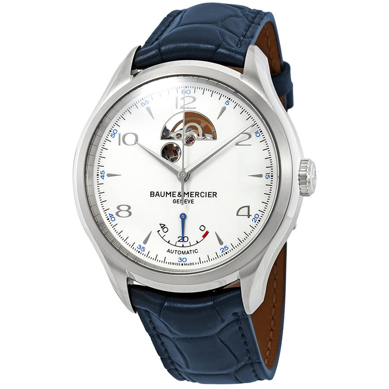 Baume et Mercier Clifton Power Reserve Automatic White Dial Men's Watch #10448 - Watches of America