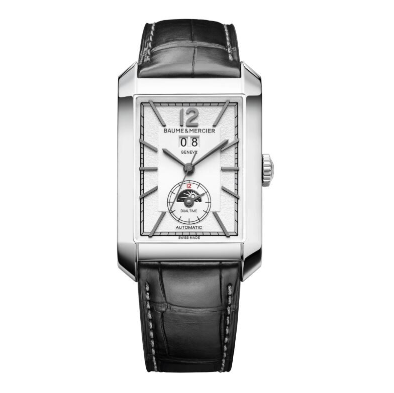 Baume et Mercier Hampton Automatic Silver Dial Men's Watch #10523 - Watches of America