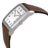 Baume et Mercier Hampton White Dial Brown Leather Men's Watch #10153 - Watches of America #2