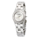 Baume et Mercier Linea Silver Dial Stainless Steel Ladies Watch #10138 - Watches of America