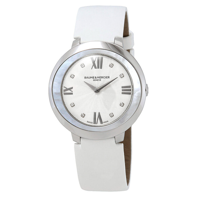Baume et Mercier Promesse Silver Dial Ladies Watch 10177#A10177 - Watches of America