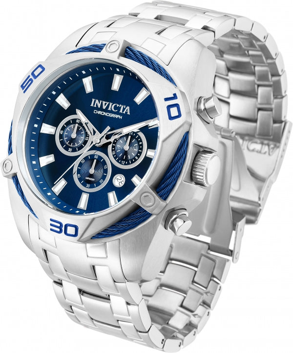 Reloj Invicta Bolt Cronógrafo Cuarzo Esfera Azul Hombre 32373