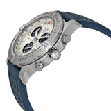 Beitling Colt Chronograph White Dial Blue Rubber Men's Watch A7338811-G790BLPT3 #A7338811-G790-158S-A20S.1 - Watches of America #2