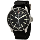 Blancpain Fifty Fathoms Automatic Black Dial Men's Watch #5050 12B30 NABA - Watches of America