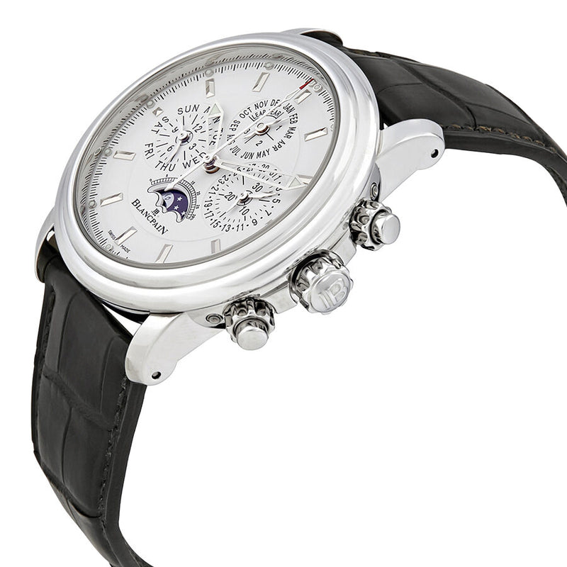 Blancpain Leman Automatic Chronograph White Dial Men s Watch 2685F