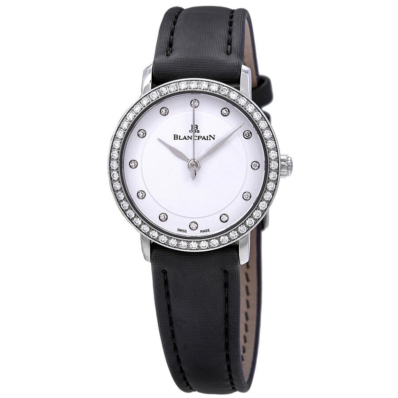 Blancpain Ultraplate Automatic Diamond White Dial Ladies Watch #6102-4628-95A - Watches of America
