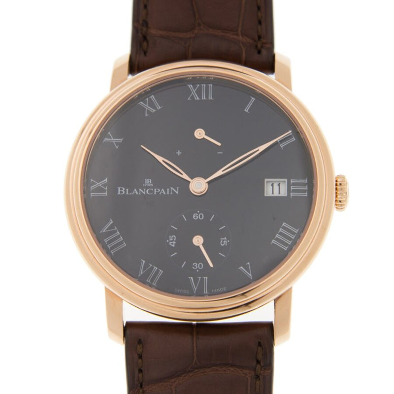Blancpain Villeret Black Dial Watch #66143637N55B - Watches of America #2