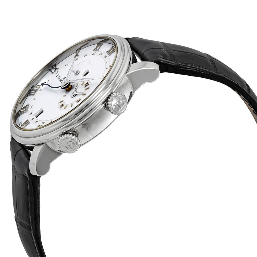 Blancpain Villeret Reveil GMT Alarm Automatic Men s Watch 6640