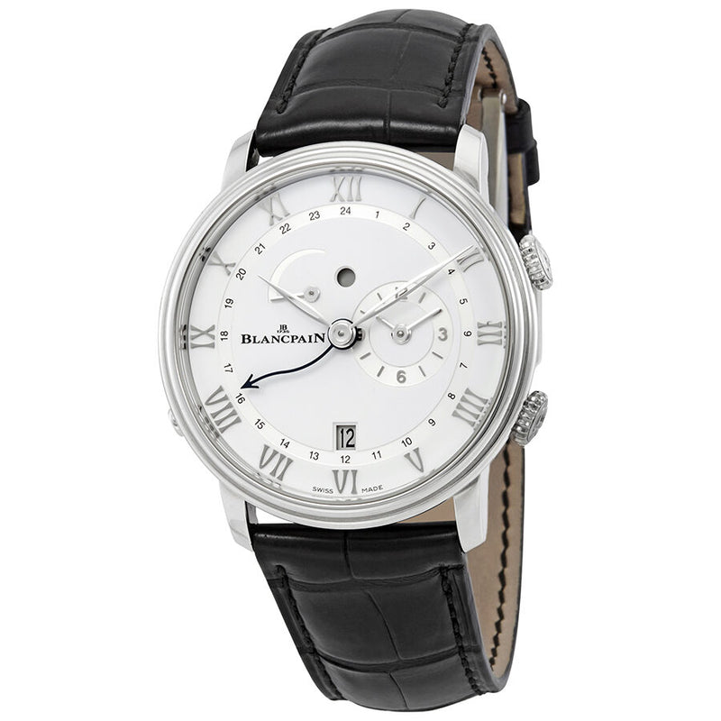 Blancpain Villeret Reveil GMT Alarm Automatic Men's Watch #6640-1127-55B - Watches of America