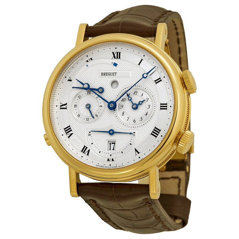 Breguet Classique Alarm Yellow Gold Men's Watch #5707BA129V6 - Watches of America