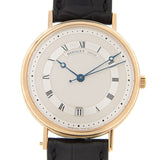 Breguet Classique Automatic 18kt Yellow Gold Silver Dial Men's Watch #5930BA/12/986 - Watches of America