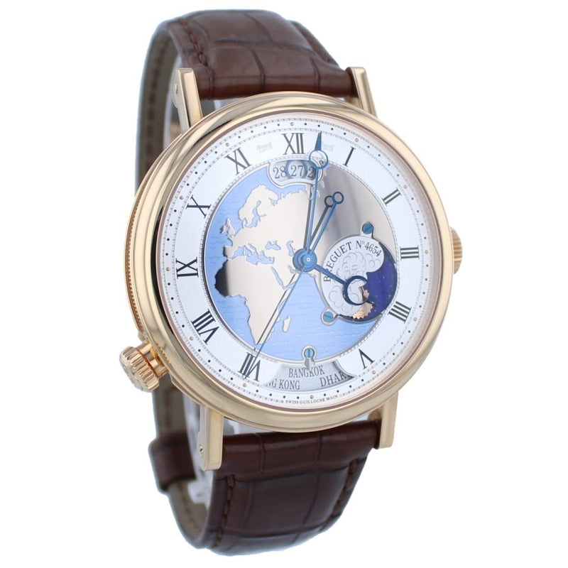 Breguet Classique Hora Mundi Men's Watch #5717BR-EU-9ZU - Watches of America