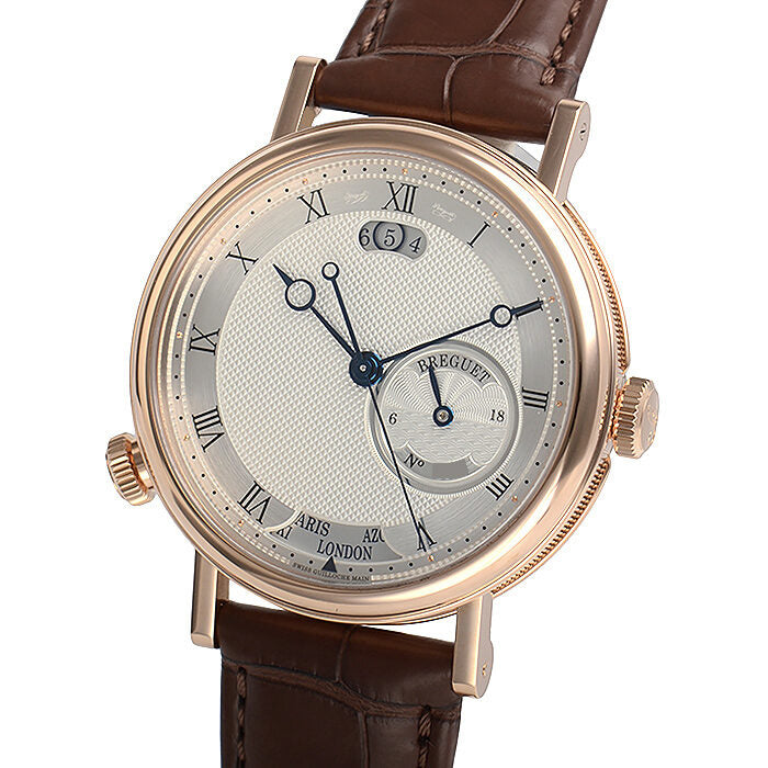 Breguet Classique Hora Mundi Silver Dial Automatic Men's Watch #5727BR/12/9ZU - Watches of America