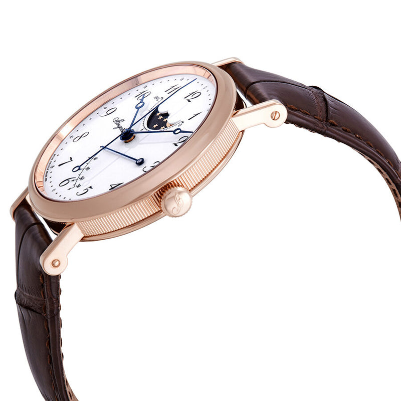 Breguet Classique Moonphases Automatic White Dial 18K Rose Gold Men's Watch #7787BR299V6 - Watches of America #2