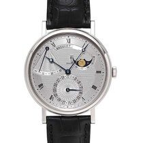 Breguet Classique Power Reserve Silver Dial Automatic White Gold Men's Watch #7137bb/11/9v6 - Watches of America