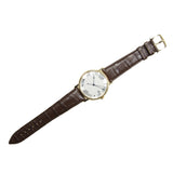 Breguet Classique Silver Dial Brown Leather Men's Watch #5177ba/12/9v6 - Watches of America #3