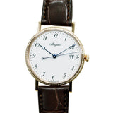 Breguet Classique White Dial Brown Leather Men's Watch #5178BR/29/9V6-D000 - Watches of America