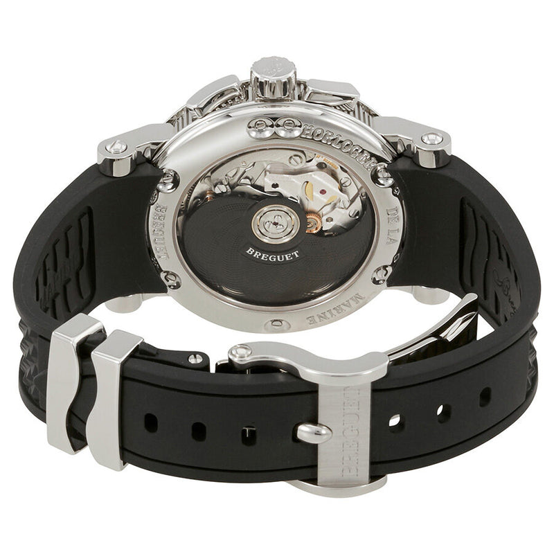 Breguet Marine 5823 Chronograph Platinum Automatic Men's Watch 5823PTH25ZU #5823PT/H2/5ZU - Watches of America #3