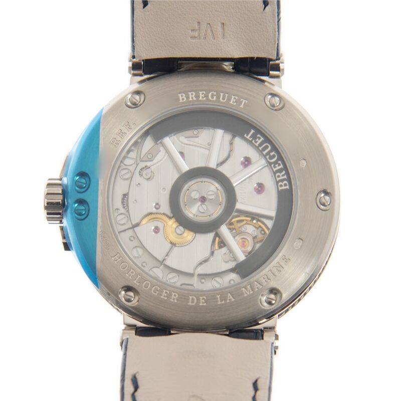 Breguet MARINE Automatic Blue Dial Men's Watch #5517BB/Y2/9ZU - Watches of America #3