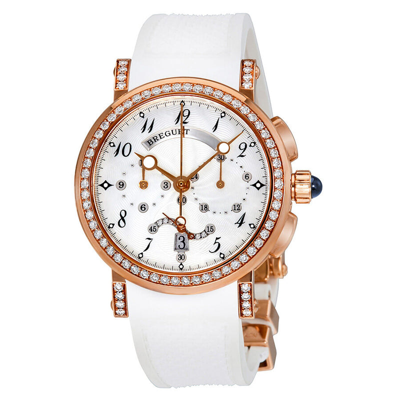 Breguet Marine Chronograph White Dial Ladies Watch 8828BR5D586DD00