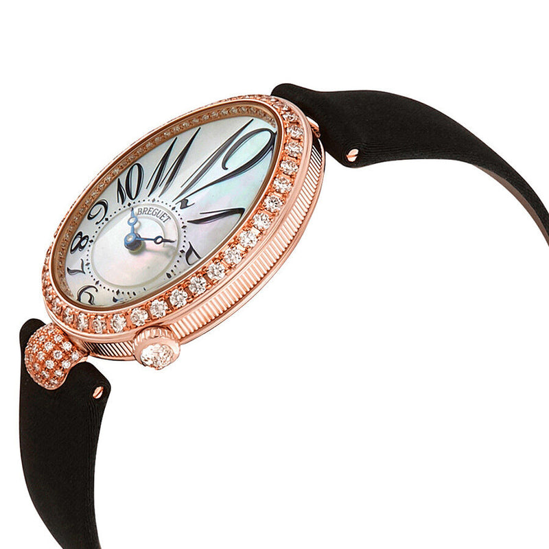 Breguet Reine de Naples 18kt Rose Gold Automatic Mother of Pearl Dial Ladies Watch #8928BR/5W/844.DD0D - Watches of America #2